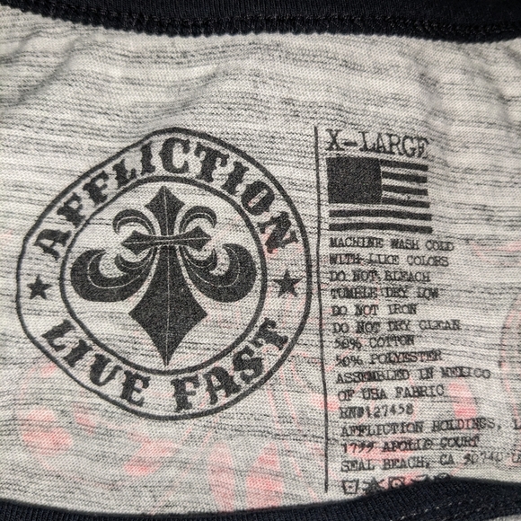 Affliction® Feint Illusion Tank Top - Picture 3 of 4